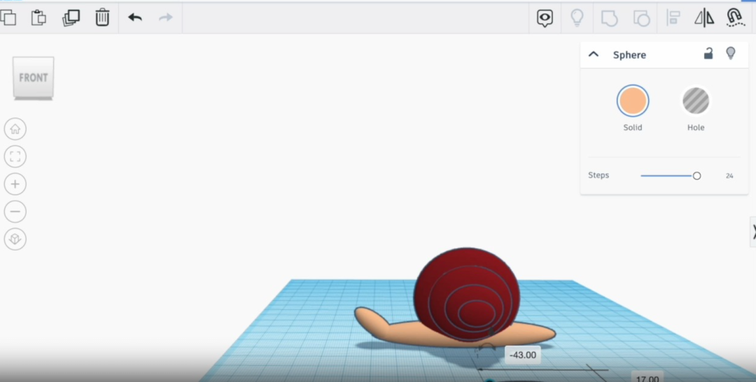 Biomimetic 3D modeling in Tinkercad